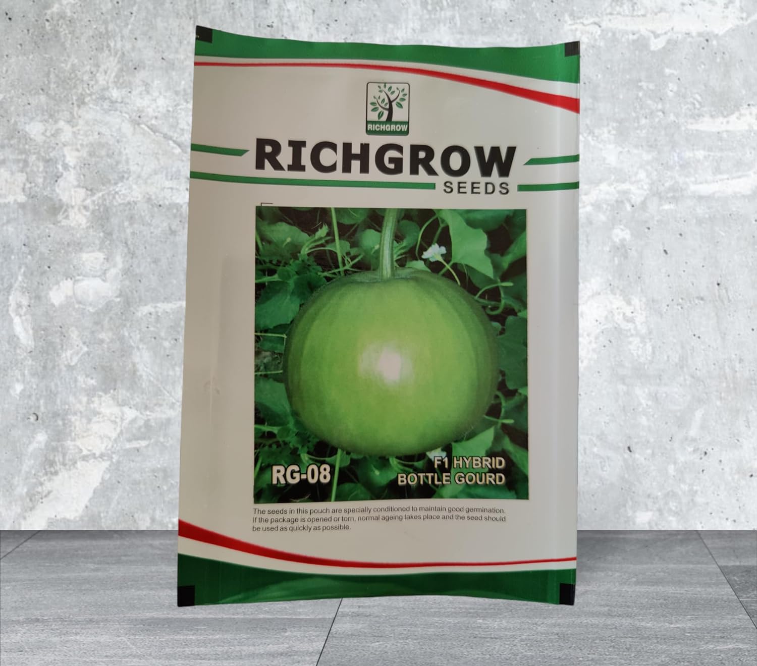 Bottle Gourd Seeds (Variety - RG 08) (F1 Hybrid)