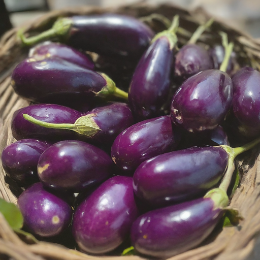 Brinjal Seeds (Variety - Tisha) (F1 Hybrid)