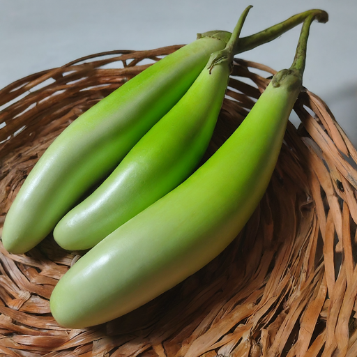 Green Long Brinjal Seeds (F1 Hybrid)