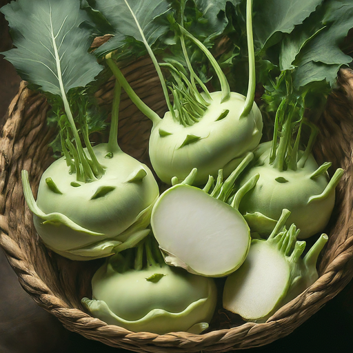 Turnip Cabbage (Knol Khol) (F1 Hybrid)