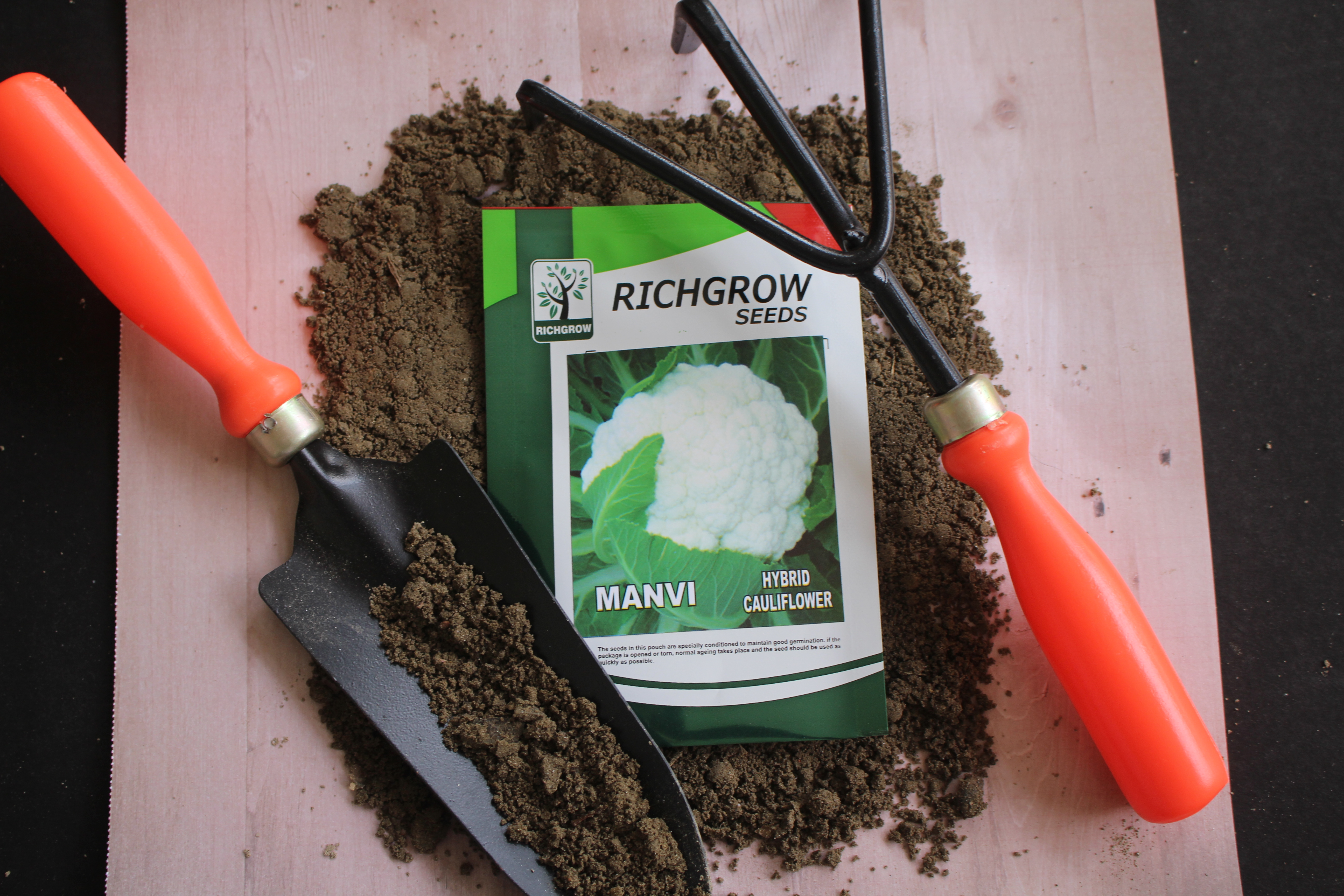 Cauliflower Seeds (Variety - Manvi) (Hybrid)