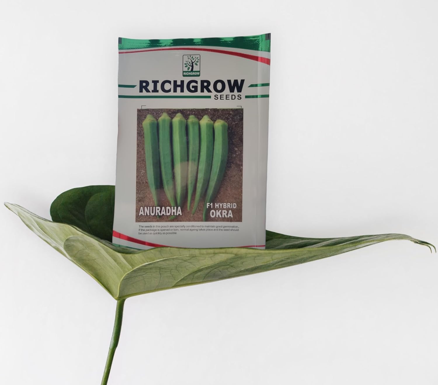 Okra Lady Finger Seeds (Variety - Anuradha) (F1 Hybrid)