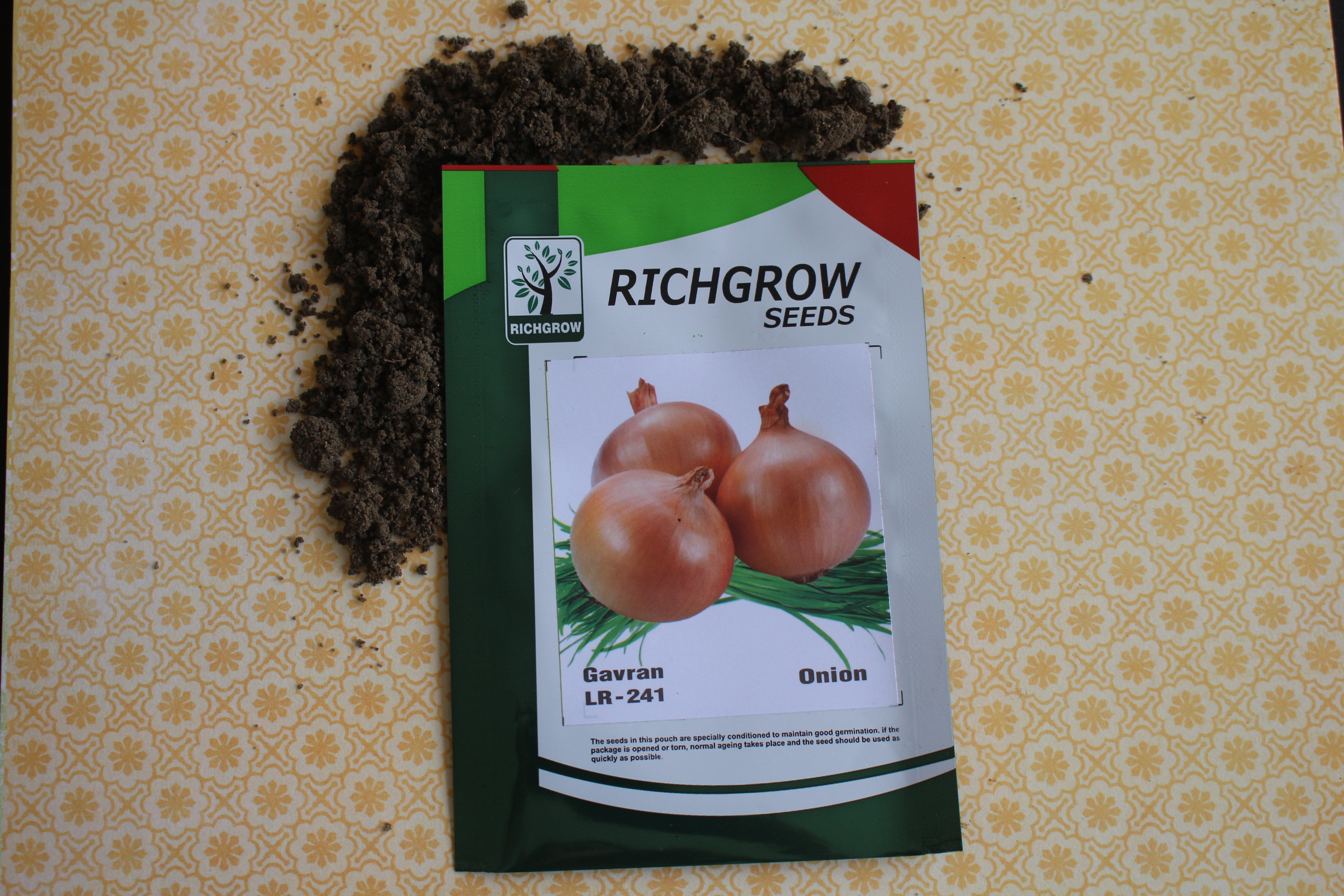 Onion Seeds (Variety - Gavran LR 241) (Open Pollinated)