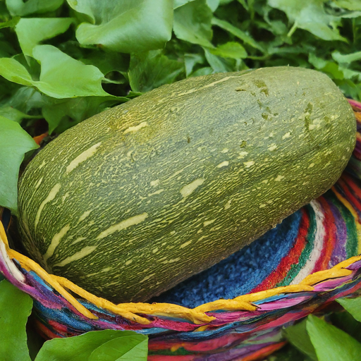 Winter Squash (Round Long Pumpkin Seeds) (F1 Hybrid)