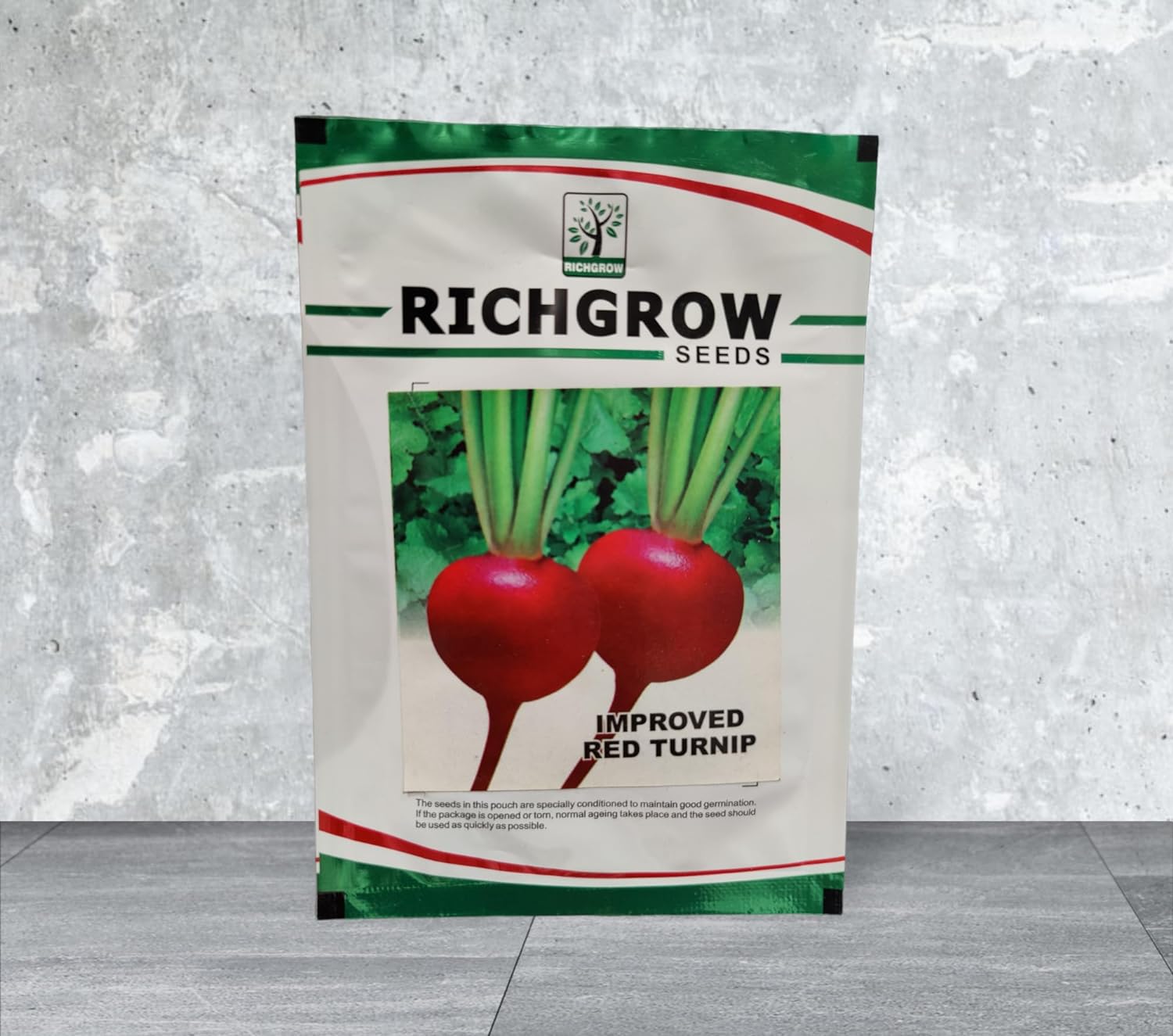 Red Turnip Seeds (Open Pollinated)