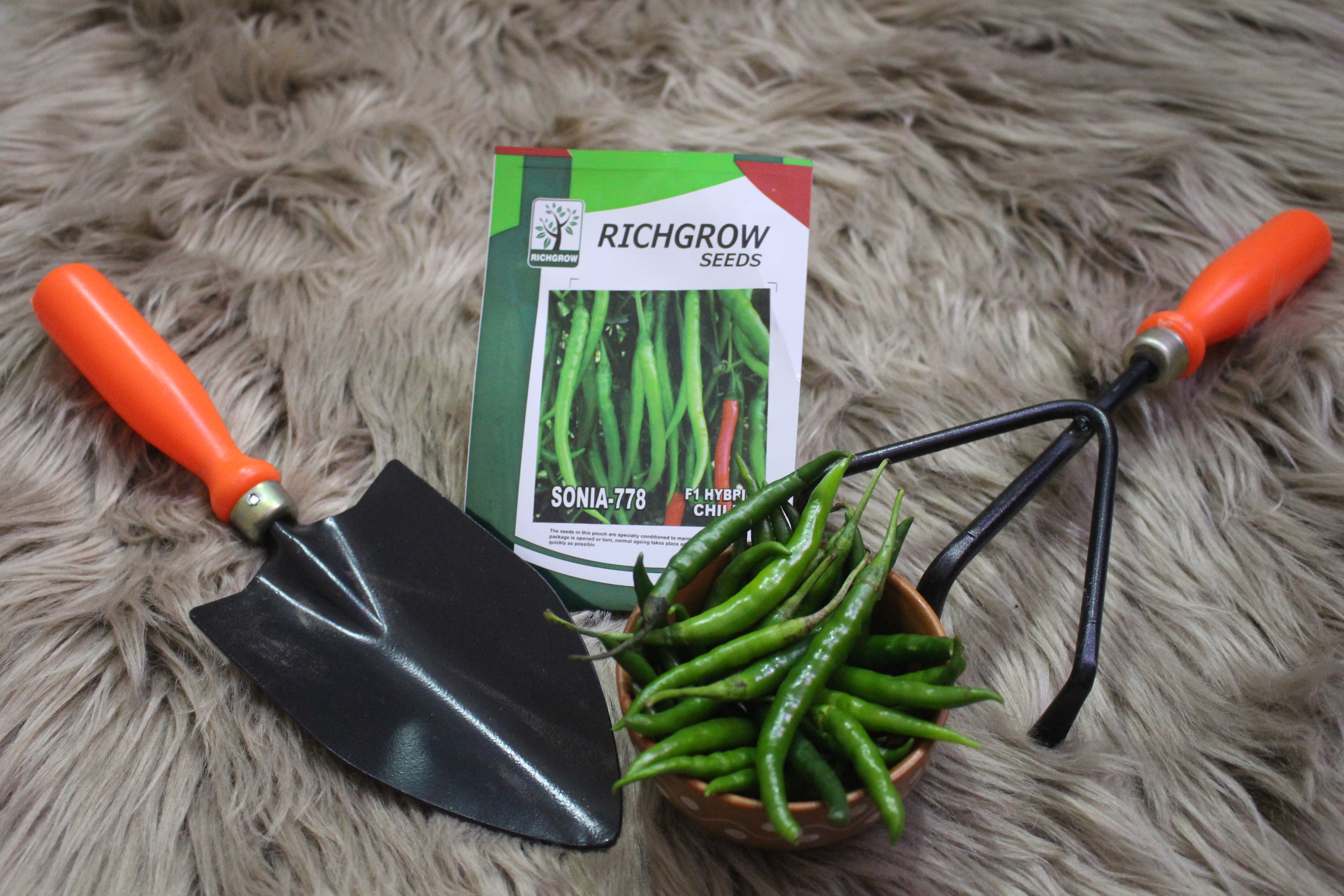 Chilli Seeds (Variety  SONIA-778) (F1 Hybrid)