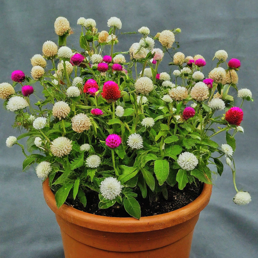 Gomphrena Seeds (Open Pollinated)