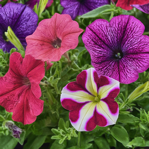 Petunia Mix Seeds (Open Pollinated)
