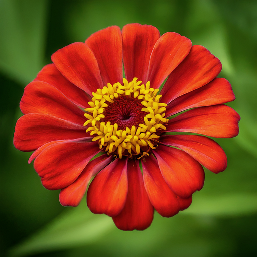 Zinnia Red Seeds (Open Pollinated)