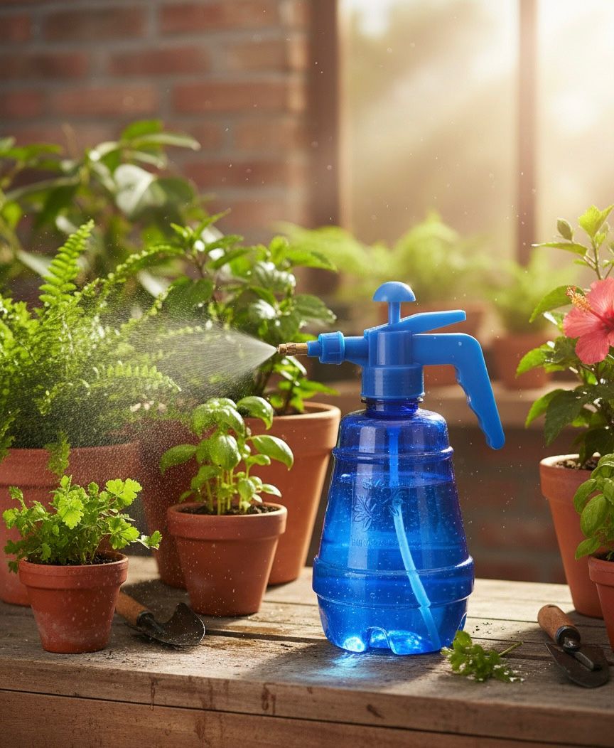 1 Litre Transparent Sprayer (Multicolour)