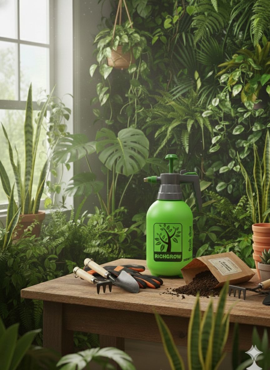 Richgrow 2 Litre Heavy Duty Sprayer (Multicolour)