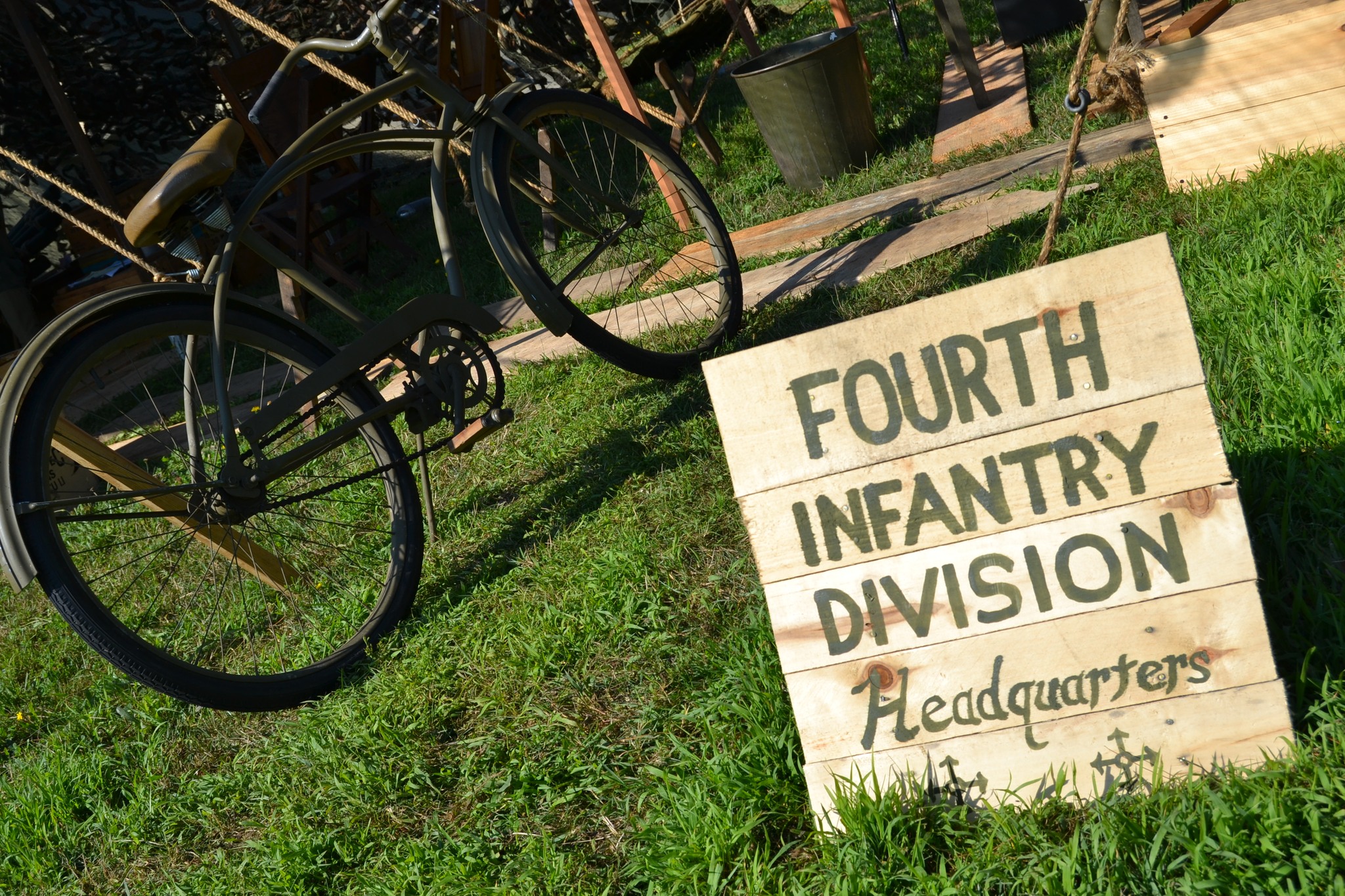 Wooden sign with own text
