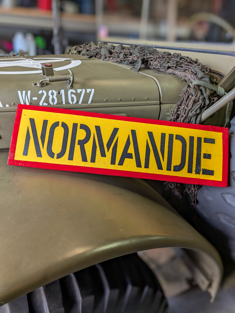 Bord met Normandie 70X20