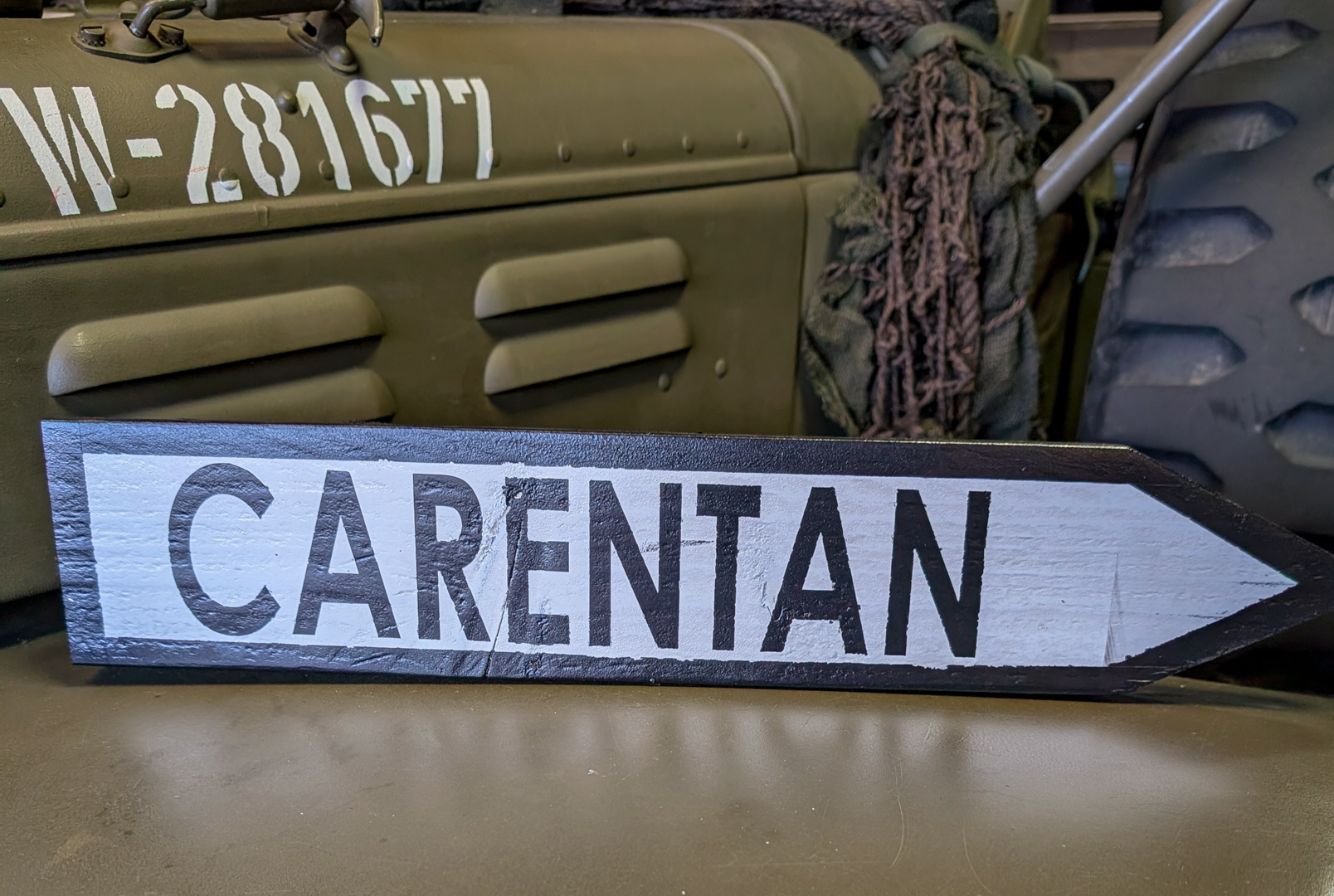 Pijlbord Carentan