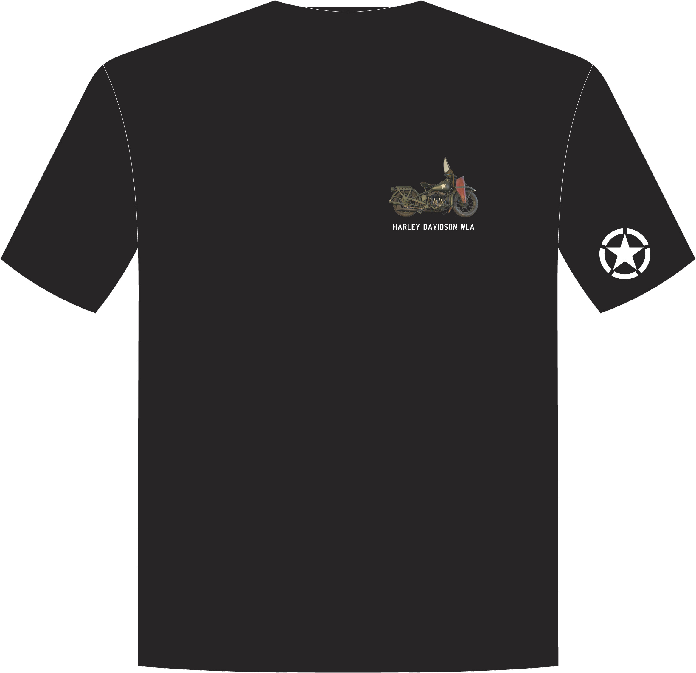 Tshirt Harley davidson WLA