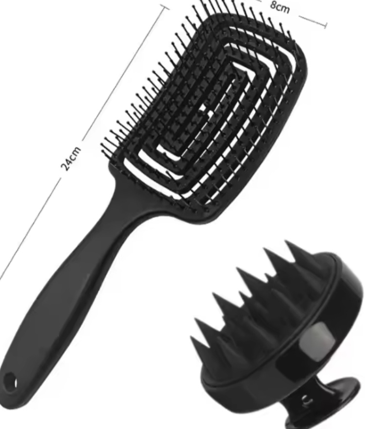 Brosse de massage et peigne