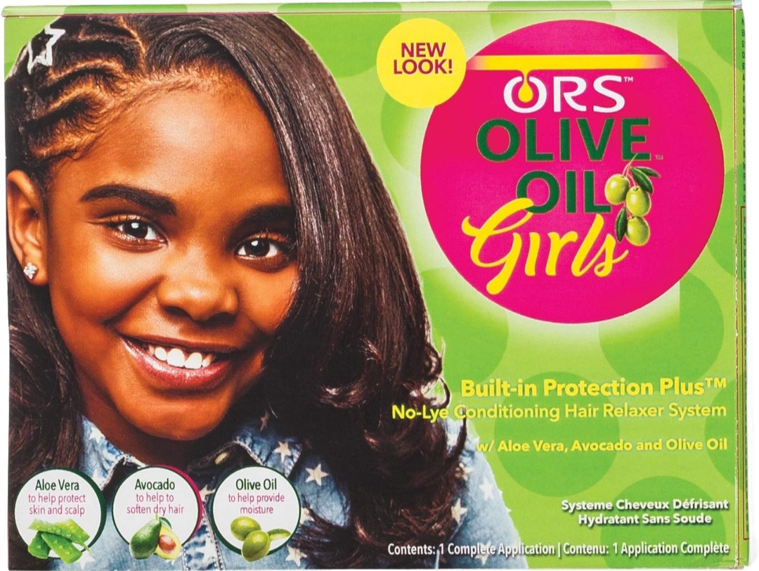 Système de défrisage sans soude ORS Olive Oil Girls