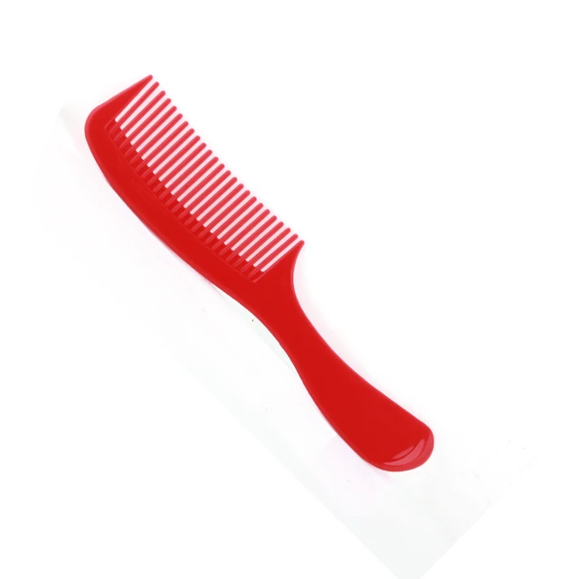 Peigne en plastique orange