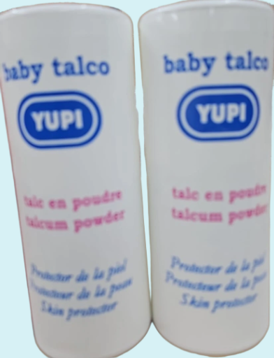 Poudre de talc pour bébé