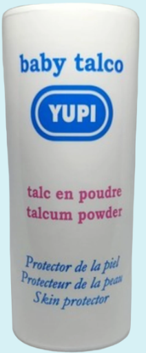 Poudre de talc pour bébé Yupi