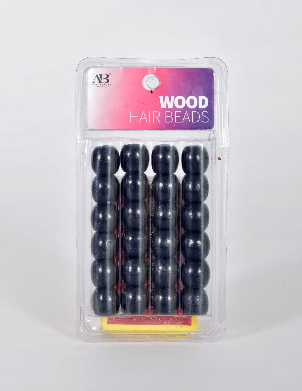 Perles à cheveux en bois