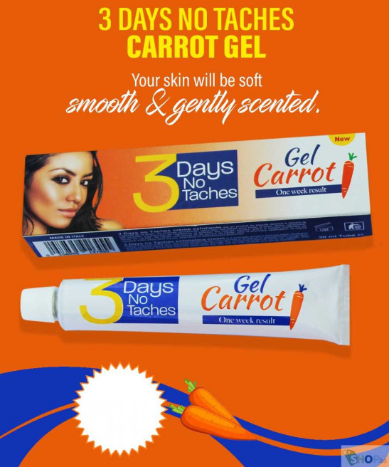 3 Days No Taches Carrot Gel