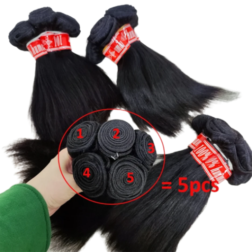 Cheveux naturels lisses