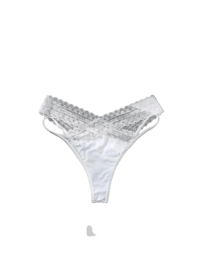 Culotte en dentelle rose