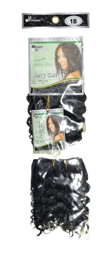 Jerry Curl humain Hair Extensions