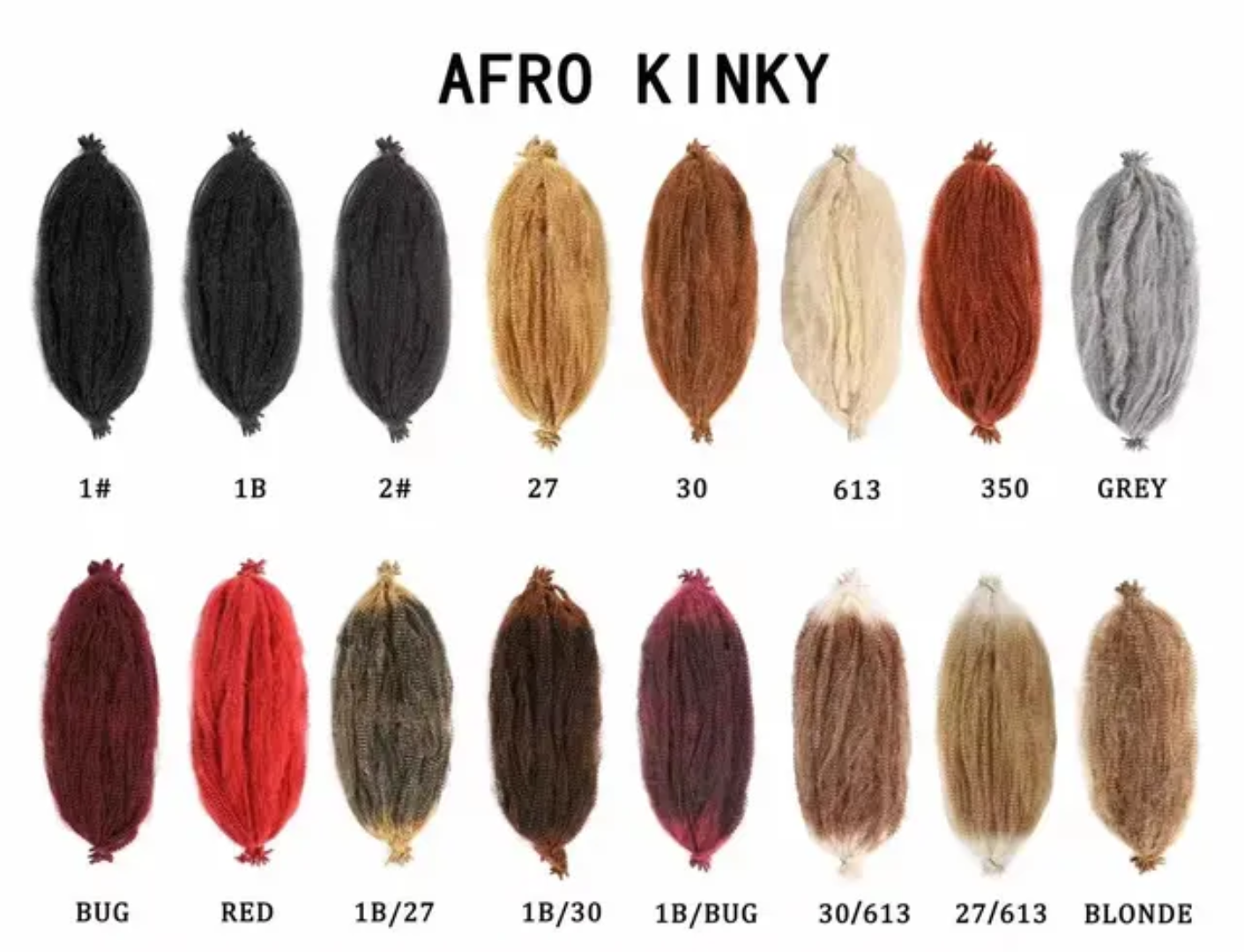 Cheveux Synthétiques Afro Twist