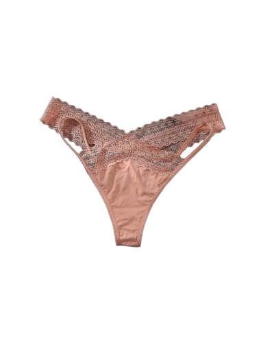 Culotte en dentelle rose