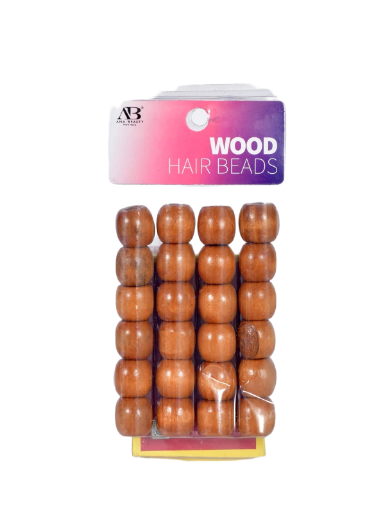Wood Hair Beads