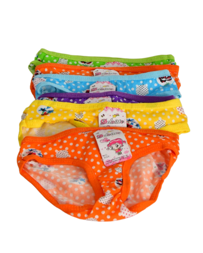 Children's Polka Dot Underwear Set