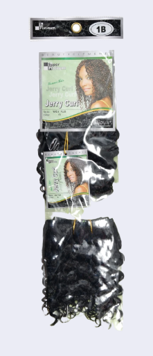 Jerry Curl humain Hair Extensions