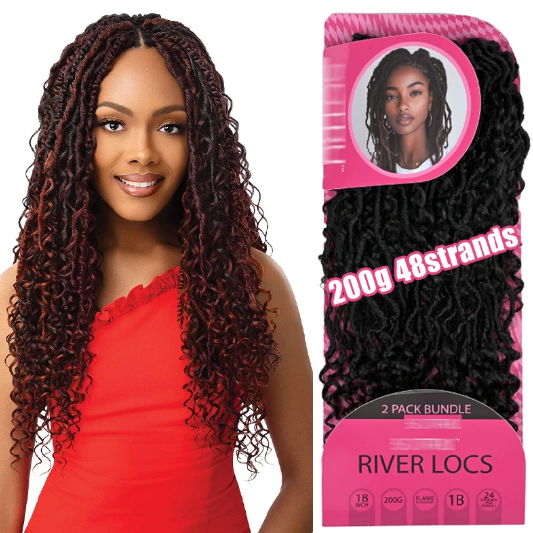Extensions de cheveux River Locs