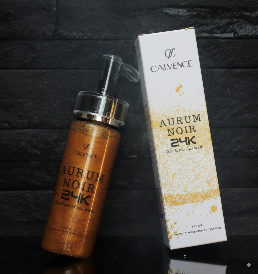 Aurum Noir 24K Gold Face Scrub