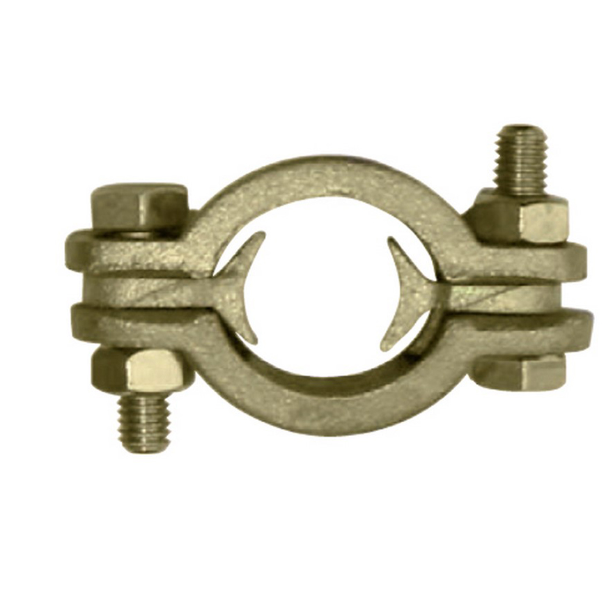 Abrazadera acero doble tornillo
