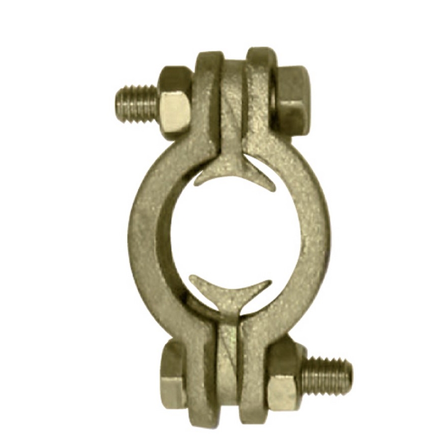 Abrazadera acero doble tornillo