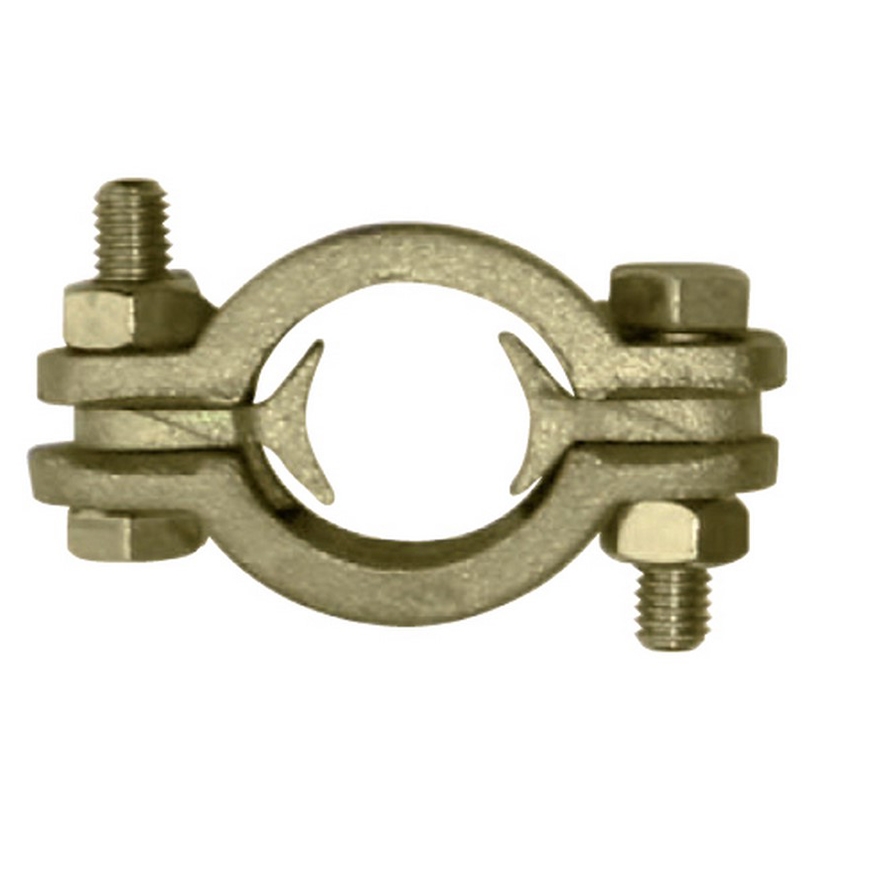 Abrazadera acero doble tornillo
