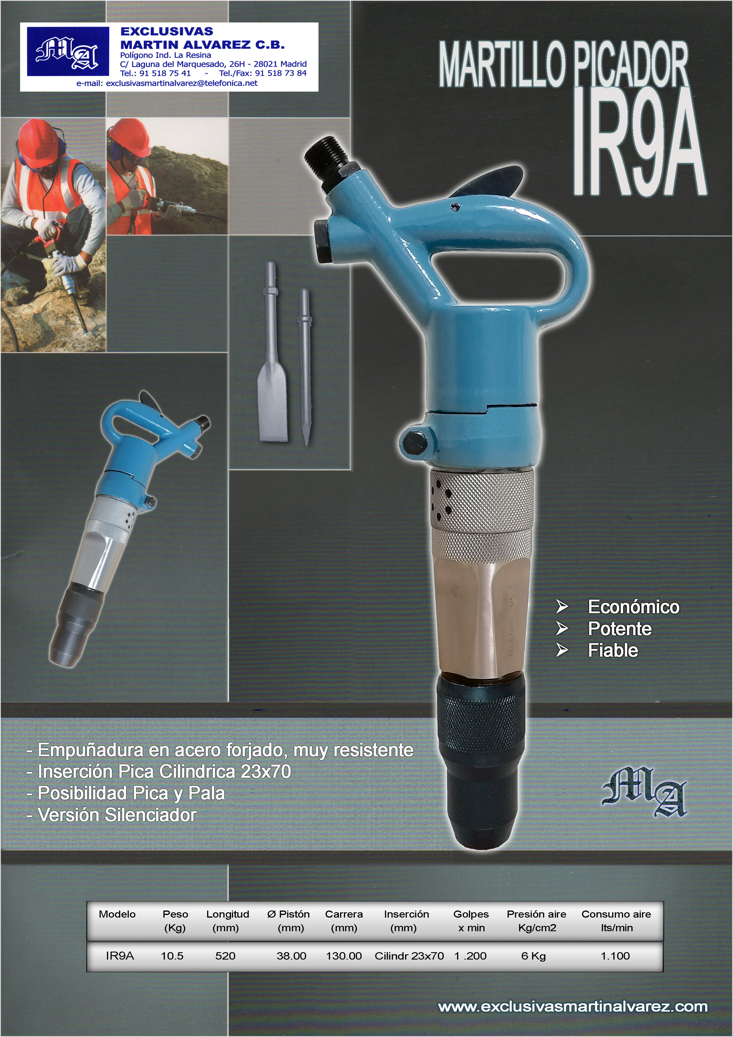 Martillo Picador IR9A