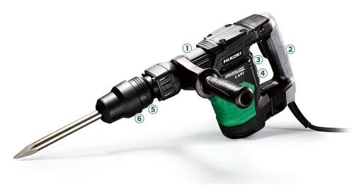 Martillo HIKOKI H41ME sds max