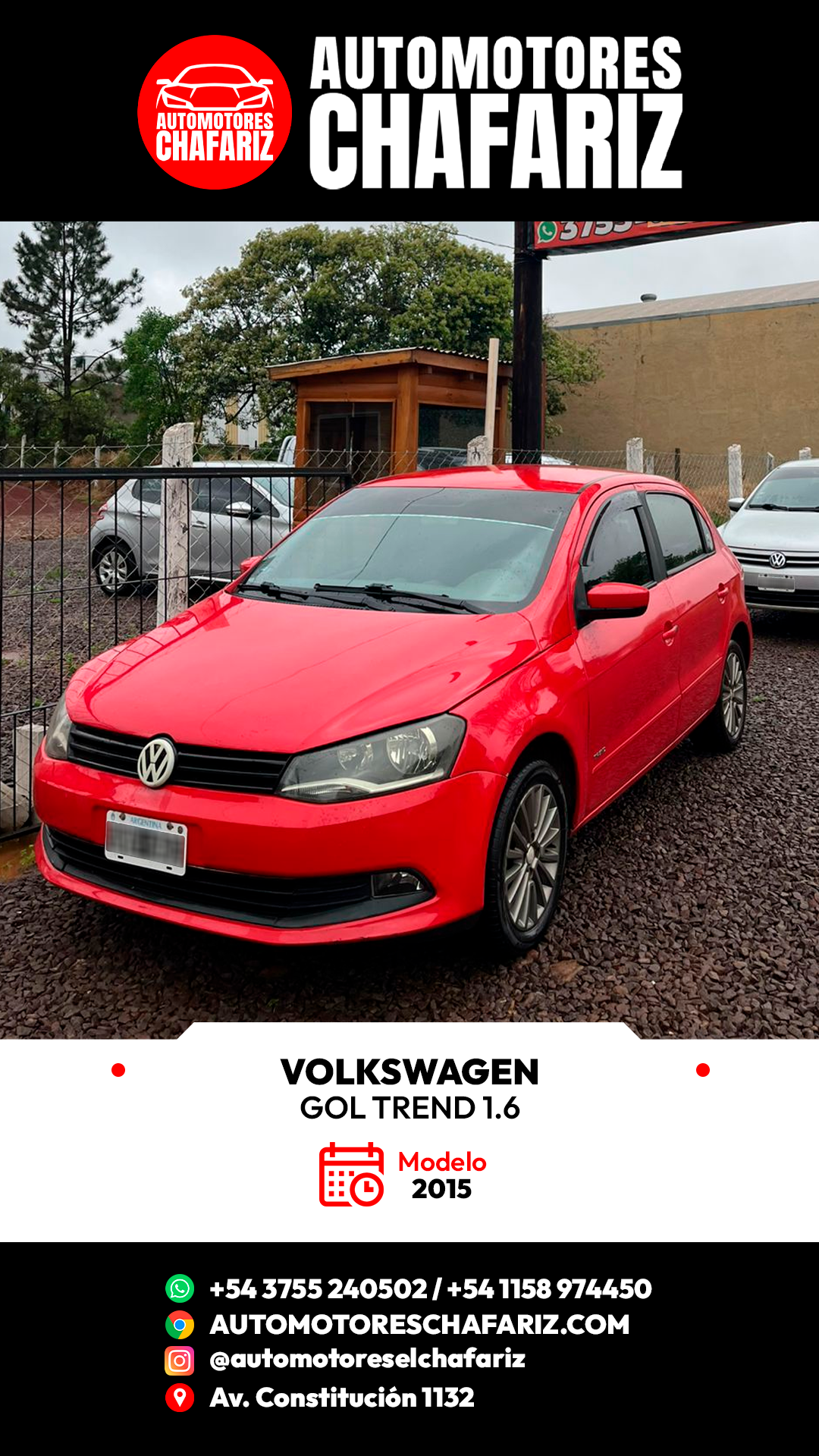 VOLKSWAGEN GOL TREND PACK 3