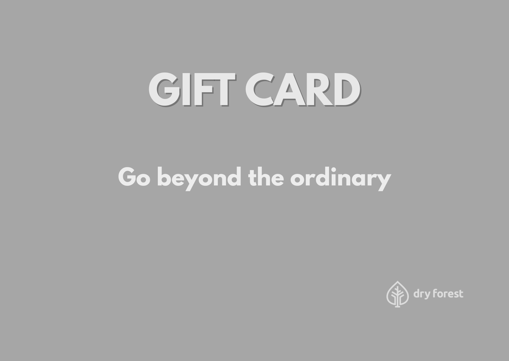 Dry Forest - Platinum