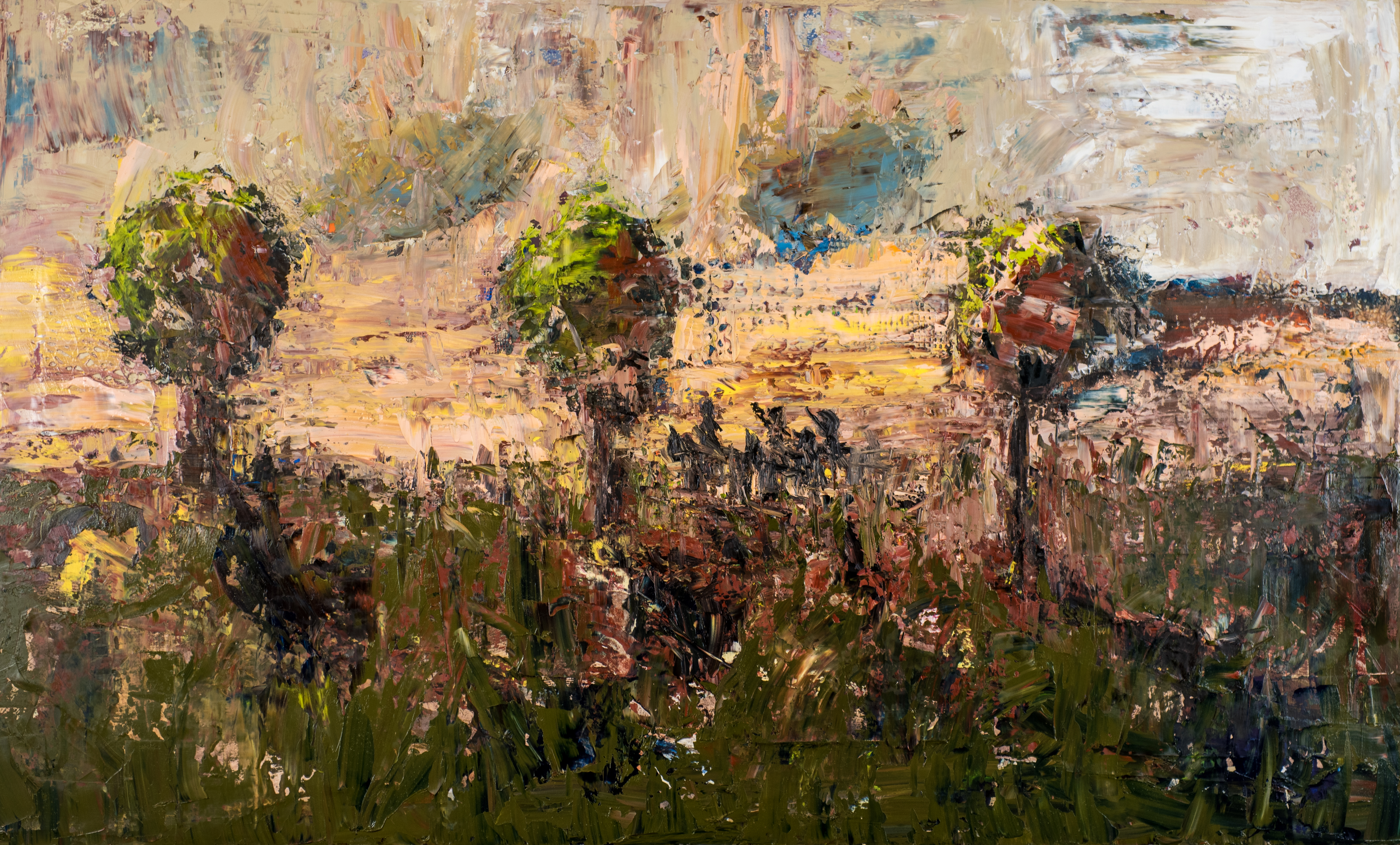 KARMA - Abstract Landscape Oil Painting