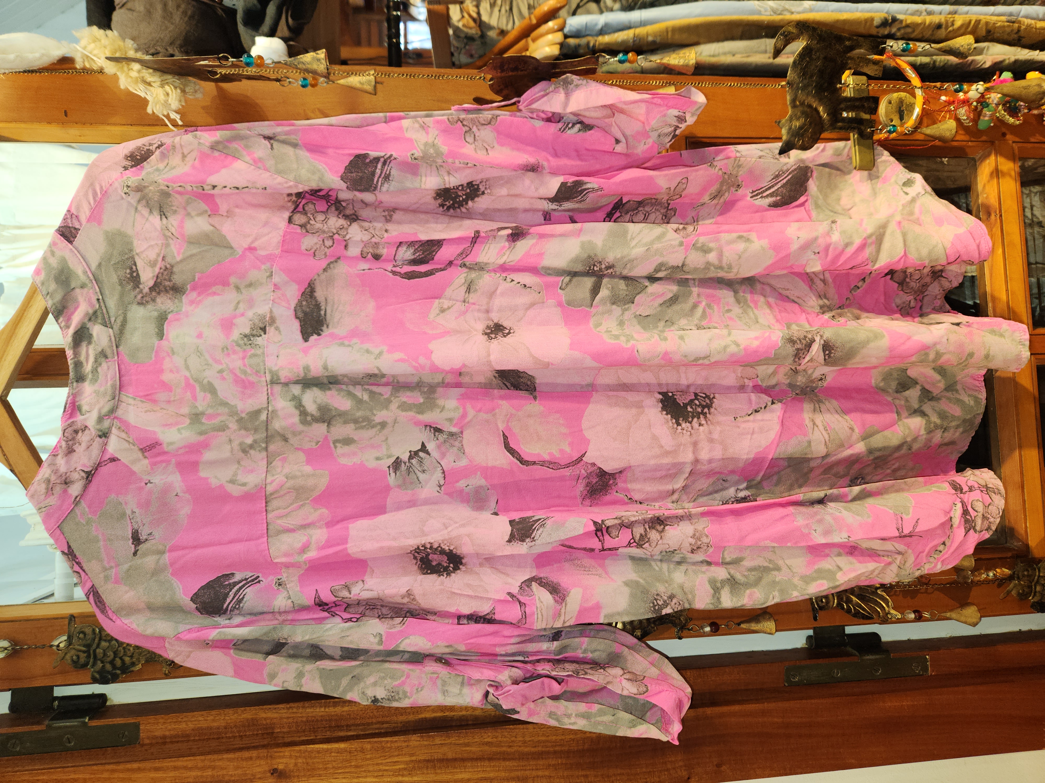 Camisa lirio rosa