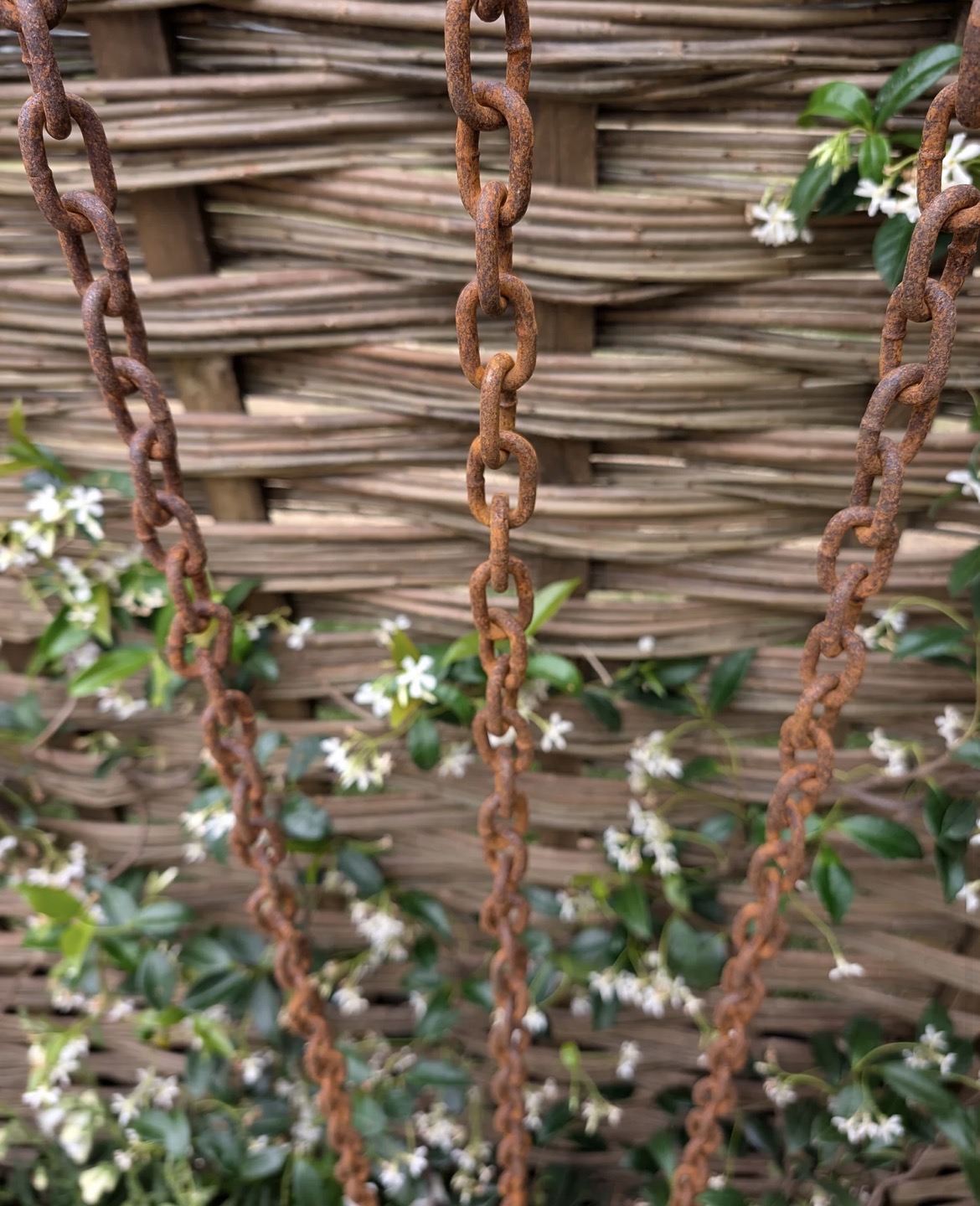 Rusty Rain Chain (1 m)