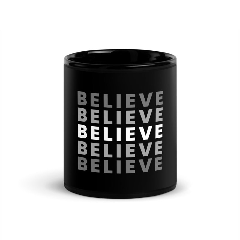 Black Glossy Mug