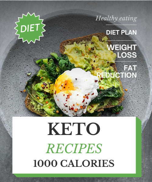 Keto Diet for Fat Loss - Keto Diet for Belly Fat Weight Loss 1000 kcal 7 days
