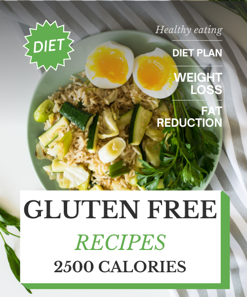Gluten Free Diet Meals - Best Gluten Free Diet Plan 2500 Calories 3 Weeks Plan