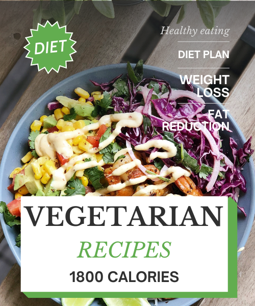 Fat Loss Meal Plan Vegetarian - Vegetarian Fat Loss Diet 1800 Calories 15 days